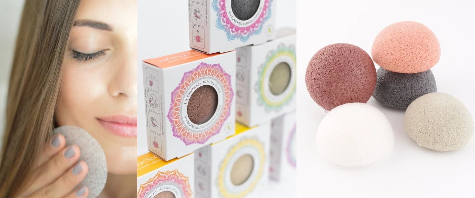 Mandala Konjac Sponge