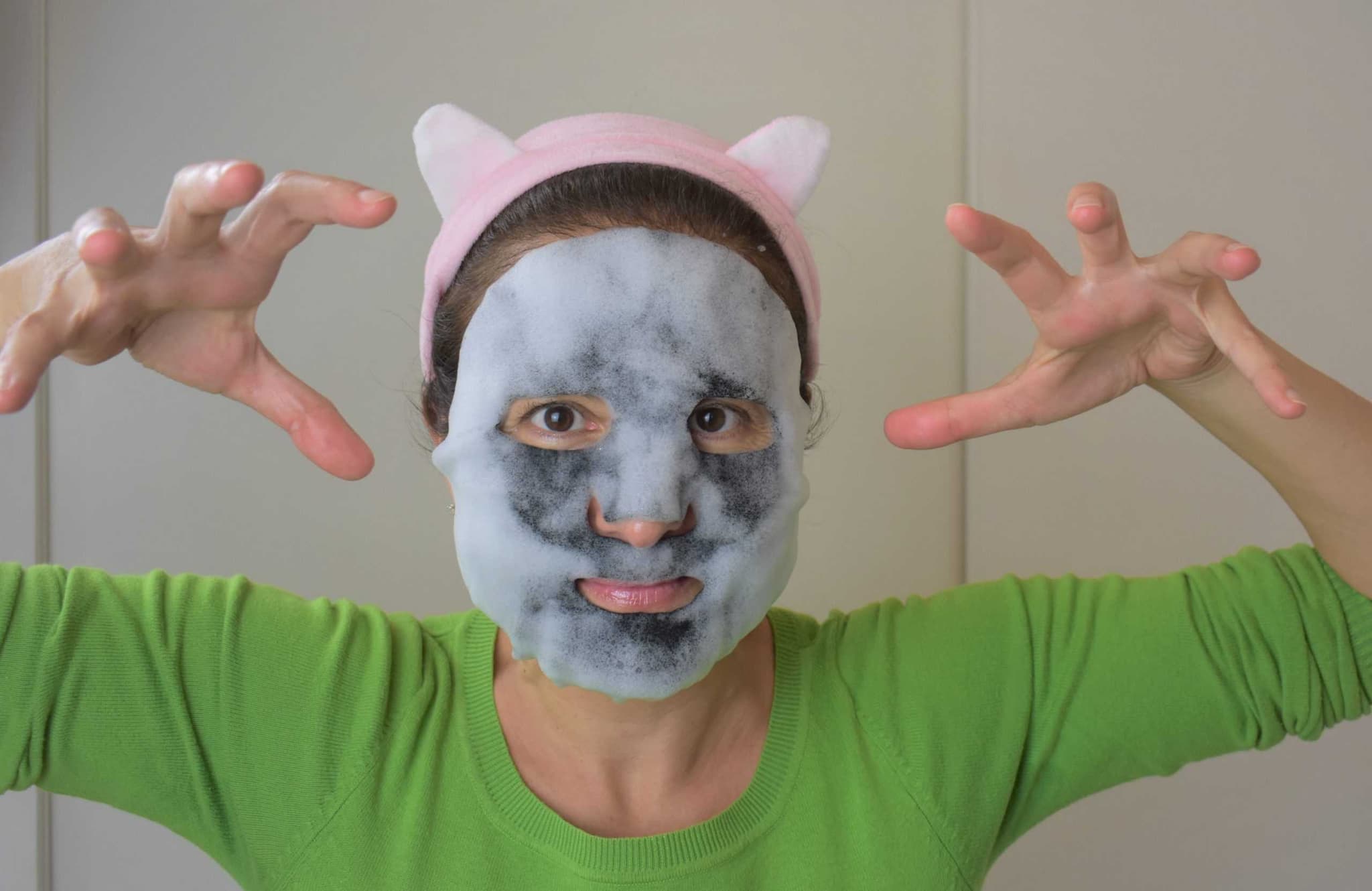 BUBBLE MASK le maschere spritz per pulire e tonificare la pelle.